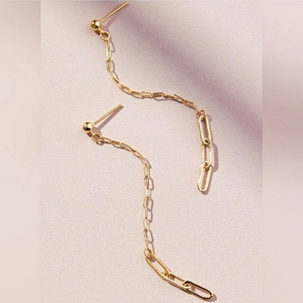 Anthropologie Cloverpost Snare Earrings